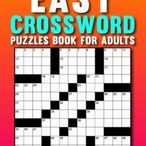 Easy Crossword Puzzles Book For Adults 2024: Large Print Puzzles Book for Adults
