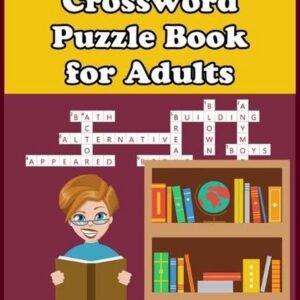 Crossword Puzzle Book for Adults: 101 Large-Print Crossword Puzzle Book for Adul