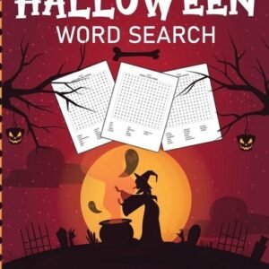 Halloween Word Search: Puzzle Activity Book For Kids And Adults - Halloween...