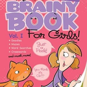 BRAINY BOOK FOR GIRLS, VOLUME 1 ACTIVITY BOOK, GRADES 1 - By Thinking Kids *VG+*