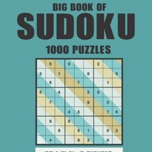 Yassine Benell Big Book of Sudoku-1000 puzzles-Hard leve (Paperback) (UK IMPORT)