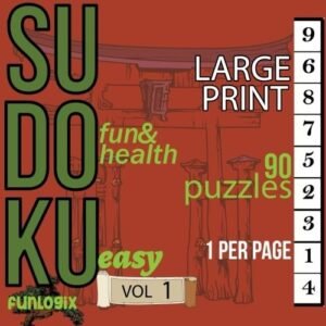 SUDOKU PUZZLE BOOKS FOR FUN AND HEALTH: LARGE PRINT SUDOKU By Yoshi Sadoku *NEW*