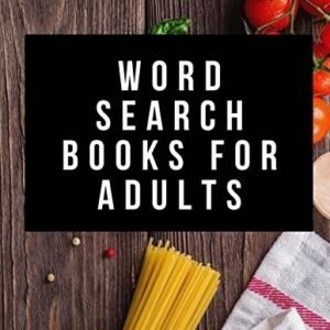 WORD SEARCH BOOKS FOR ADULTS: LARGE PRINT EVERYDAY WORD By Jason T. Laursen NEW