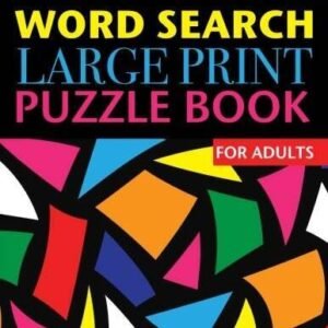 Word Search Large Print Puzzle Book for Adults - Paperback - GOOD