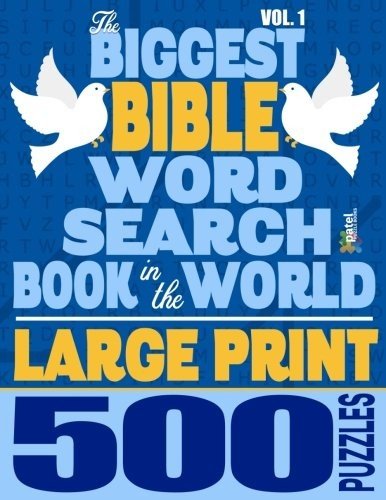 THE BIGGEST BIBLE WORD SEARCH BOOK IN THE WORLD (LARGE By Patel Puzzle Books