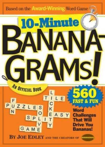 10-Minute Bananagrams! – Paperback By Edley, Joe – GOOD