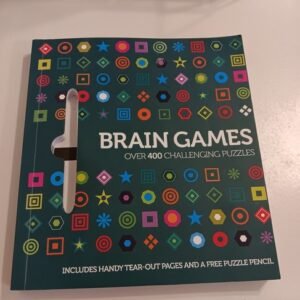 Brain Games : Over 400 Challenging Puzzles by Parragon (2013, Trade Paperback /