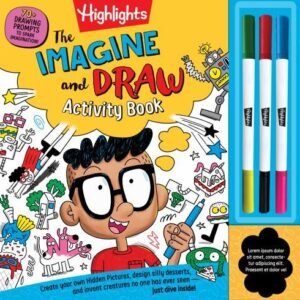 The Imagine and Draw Activity Book (Highlights Imagination Activity Books), , 97