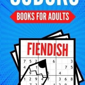 Bma Library Sudoku Books For Adults FIENDISH (Paperback) Insane Sudoku