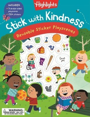 Stick with Kindness Reusable Sticker Playscenes Highlights