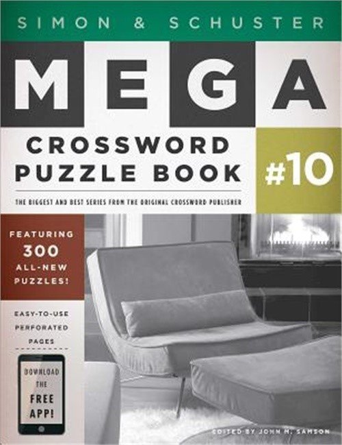 Simon & Schuster Mega Crossword Puzzle Book #10 (Paperback or Softback)