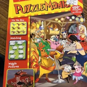 Highlights PuzzleMania Activity Book: Farm Puzzles - Brand New