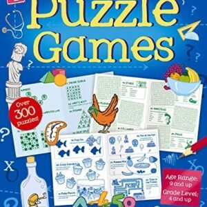 PUZZLE GAMES (BRAIN CANDY) By Nat Lambert & Barry Green *Excellent Condition*