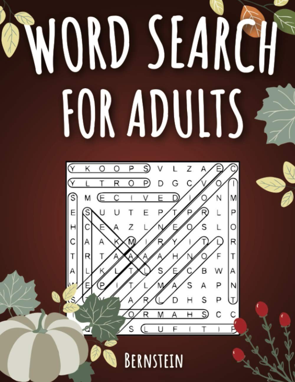 Bernstein Word Search for Adults (Paperback)
