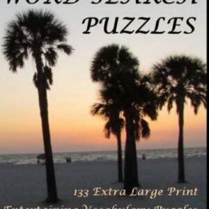 Word Search Puzzles : 133 Entertaining Vocabulary Puzzles, Paperback by Toth,...