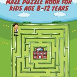 Freedom Press Maze Puzzle Book For Kids Age 8-12 Years: (Paperback) (UK IMPORT)