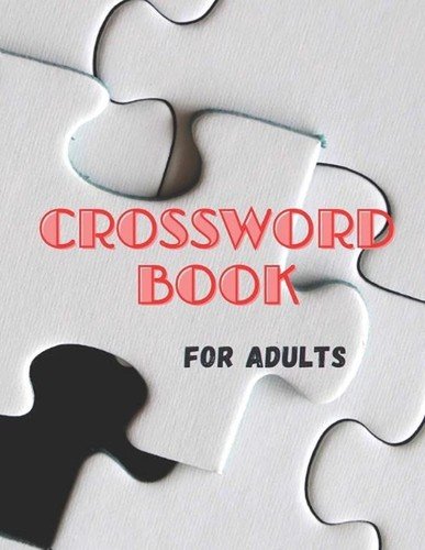 Crossword for adults: crossword book by Pure Wisdom Paperback Book