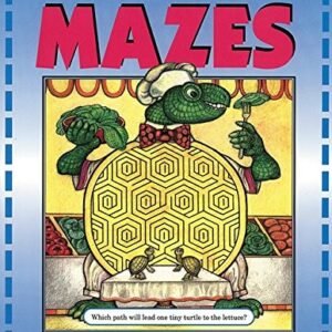 THE BIG BOOK OF MAZES By Jeffrey A. O'hare *Excellent Condition*