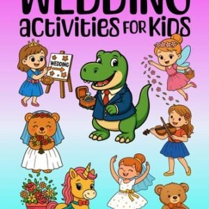 Wedding Activities for Kids: Mini Coloring Book for Toddlers and Preschoolers |