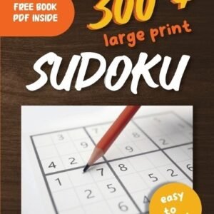 Marius Barkley 300+ Large Print Sudoku Puzzles Easy to Hard (Paperback)