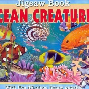Ocean Creatures Jigsaw Book: Jigsaw Book with Five 48-... by Lee Krutop Hardback