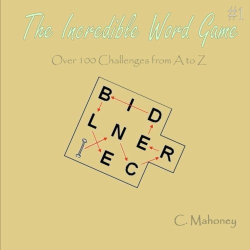 THE INCREDIBLE WORD GAME #1 By C. Mahoney **BRAND NEW**