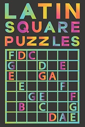 LATIN SQUARE PUZZLES: 100 CHALLENGING PUZZLES By Isolvepuzzles **BRAND NEW**