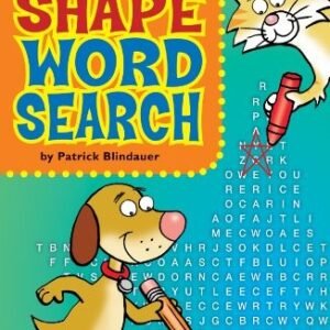 SUPER SHAPE WORD SEARCH By Patrick Blindauer *Excellent Condition*