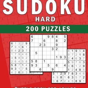 Sudoku Puzzle book for adults large print: 200 Large print Sudok
