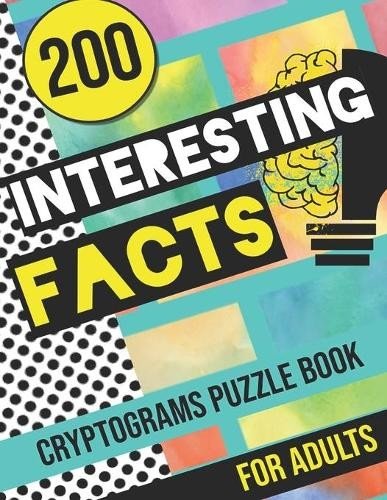 Active Brain 200 Interesting Facts Cryptograms Puzzle Book for Adult (Paperback)