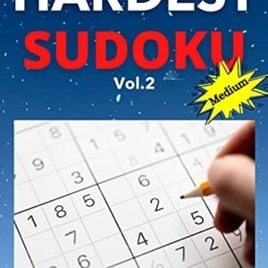 Hardest Sudoku Vol.2: Classic Sudoku... by Press, Metta Pub Paperback / softback