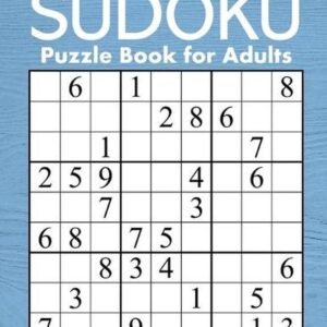 Large Print Medium Sudoku Puzzle Book for Adults: 100 Easy-to-Read (58pt font) P