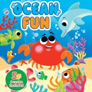 Little Hippo Books Ocean Fun | Interactive Toddler Ocean Books with Puzzles ...