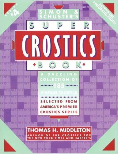 Simon & Schusters Super Crostics # 4
