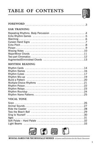 Musical Games for the Musically-Minded Music Activities & Puzzles Sheet Music