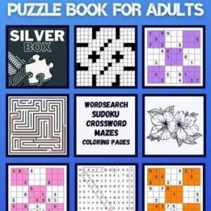 2021 Puzzle Book for Adults: Mixed Puzzle Books for Adults Wordsearch Crosswords