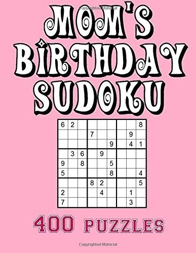 MOM’S BIRTHDAY SUDOKU: 400 PUZZLES By K J Keen **BRAND NEW**