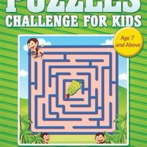 Puzzle Challenge for Kids : Crossword and Word Search Puzzles, Paperback by G...