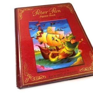 Peter Pan Jigsaw Puzzle Book Hardcover by JM Barrie