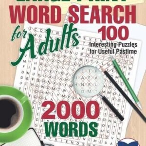 Smart Time Publisher Large Print Word Search for Adults (Paperback) (UK IMPORT)