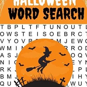HALLOWEEN WORD SEARCH: LARGE PRINT WORD SEARCH BOOK FOR By Puzzle Parade **NEW**