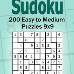 Jigsaw Sudoku Puzzle Book for Adults: 200 Easy to Medium Puzzles 9x9 (Volume 2)