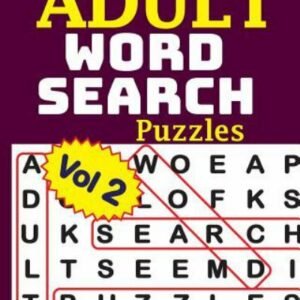 Adult Word Search Puzzles, Paperback by Rays Publishers (COR), Like New Used,...