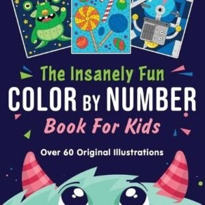 Puzzle Pals Bryce Ros The Insanely Fun Color By Number Book For Kid (Paperback)