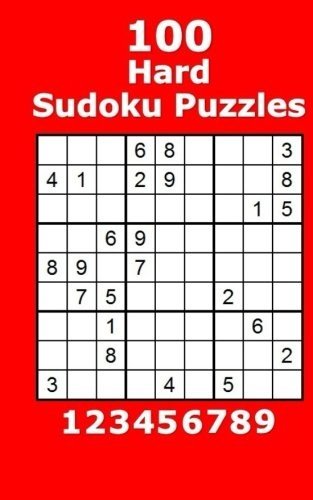 100 HARD SUDOKU PUZZLES By T U Shearer **BRAND NEW**