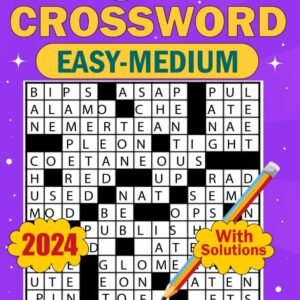 Don JP. Regis D 2024 Large Print Crossword Easy-Medium P (Paperback) (UK IMPORT)