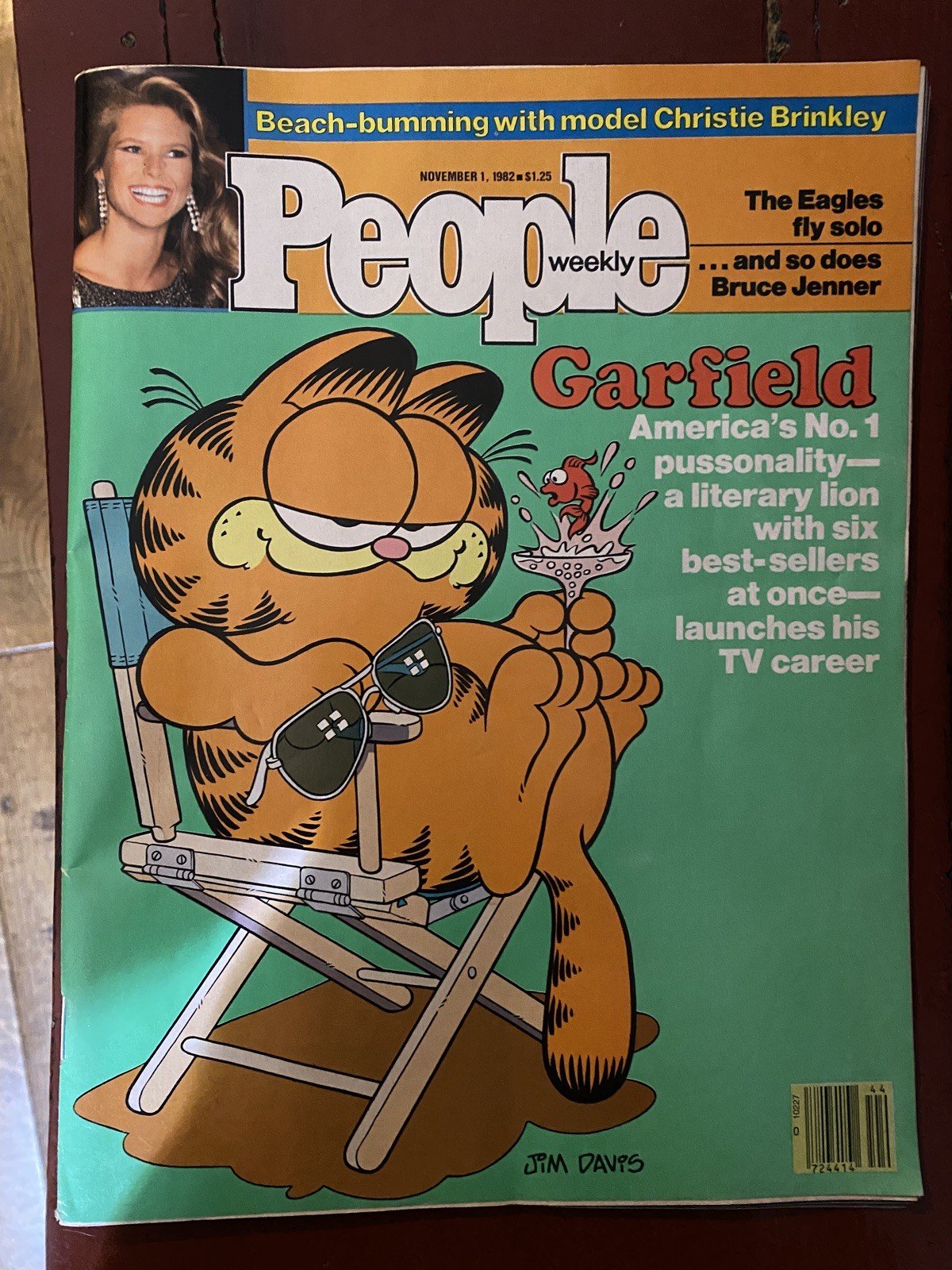 Vintage PEOPLE MAGAZINE November 1 1982- GARFIELD