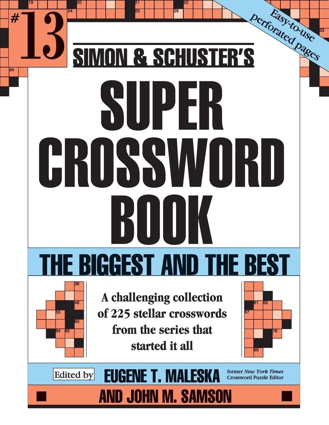 Simon & Schuster Super Crossword Puzzle Book #13: The Biggest and the Best (13)