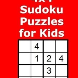 100 EASY 4X4 SUDOKU PUZZLES FOR KIDS By Henry Berry **BRAND NEW**