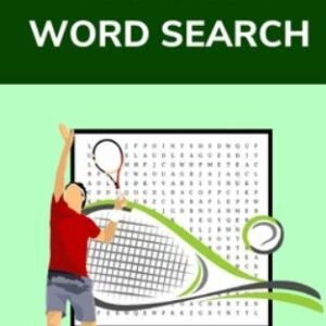 Tennis Word Search: Puzzl for Adults and Teens with 20 Games and Solutions by...